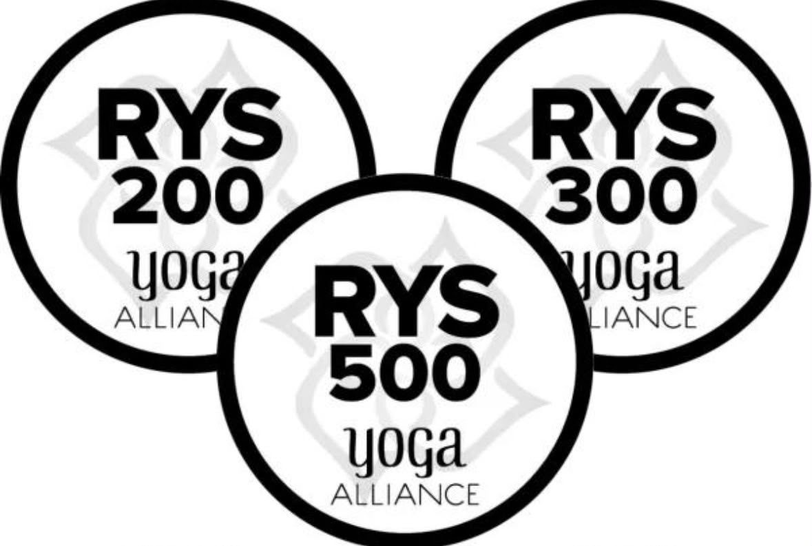 Yoga Alliance Siegel für Registered Yoga School (RYS) 200, 300 und 500